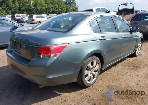 2008 Honda Accord 2.4 Ex-L из США, поврежденный, VIN 1HGCP26858A142921